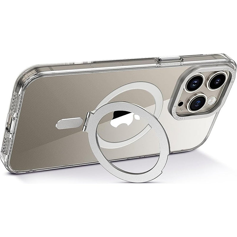Hybrid-Flex Kickstand Case with Magsafe for Apple iPhone 15 Pro Max - Clear
