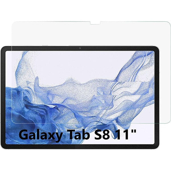 ZeroDamage Ultra Strong Tempered Glass Screen Protector for Galaxy Tab S8, Tab S9 and Tab S9 FE - Clear