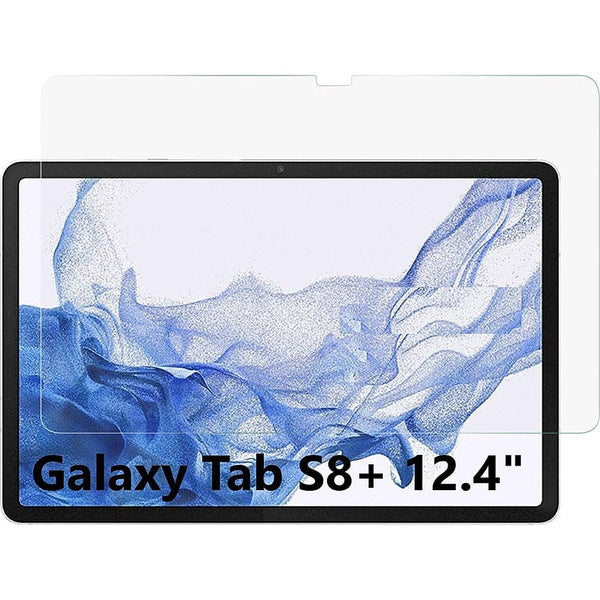 ZeroDamage Ultra Strong Tempered Glass Screen Protector for Galaxy Tab S8+, Tab S9+ and Tab S9 FE+ - Clear