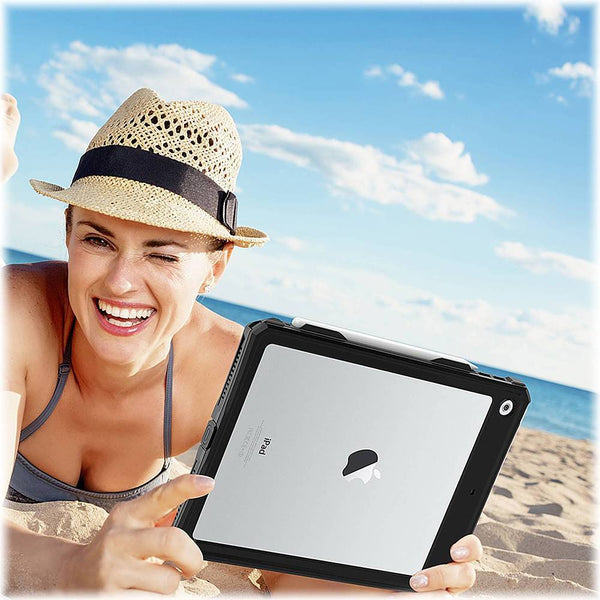 WaterProof Case for Apple iPad 10.2" (9th Generation 2021) - Black