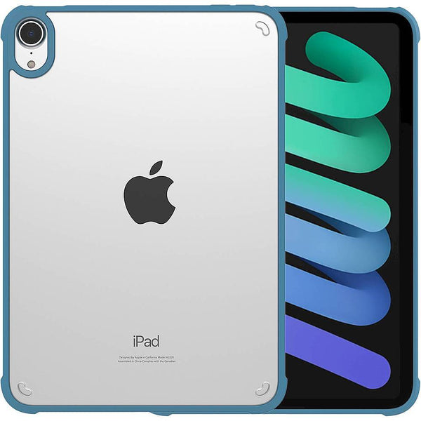 Hybrid-Flex Series Case for Apple iPad Mini (6th Generation 2021) - Clear Blue