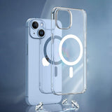 Hybrid-Flex Hard Shell MagSafe Compatible Case for Apple iPhone 15 - Clear