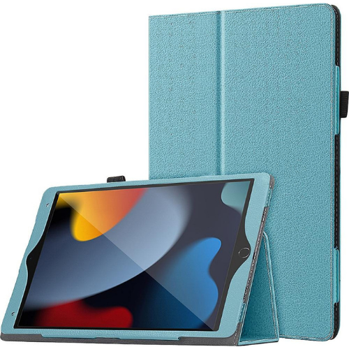 Bi-Fold Folio Case for Apple iPad 10.2" (9th Generation 2021) - Aqua