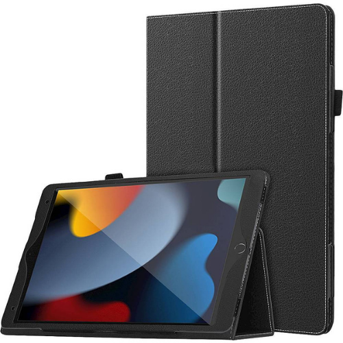 Bi-Fold Folio Case for Apple iPad 10.2" (9th Generation 2021) - Black
