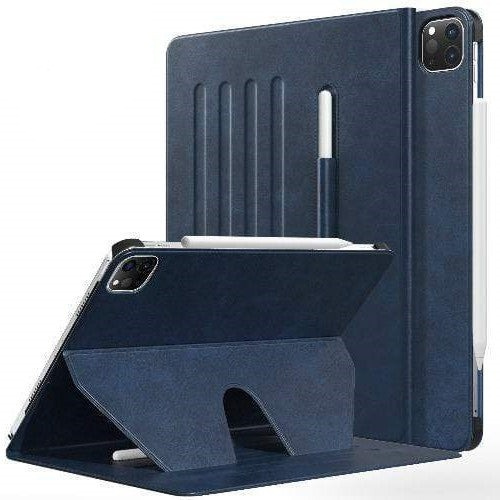 Multi-Angle Folio Case for Apple iPad Pro 12.9" (4th,5th, and 6th Gen 2020-2022) - Dark Blue