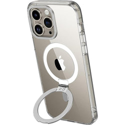 Hybrid-Flex Kickstand Case with Magsafe for Apple iPhone 15 Pro Max - Clear