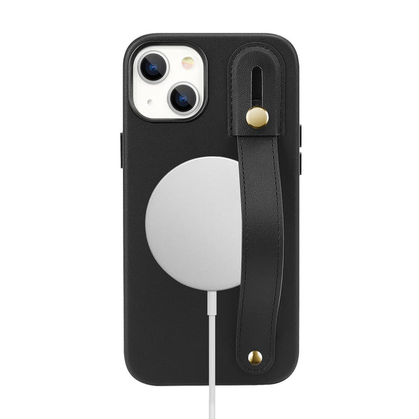 FingerGrip Series Case with MagSafe for Apple iPhone 15 Plus - Black