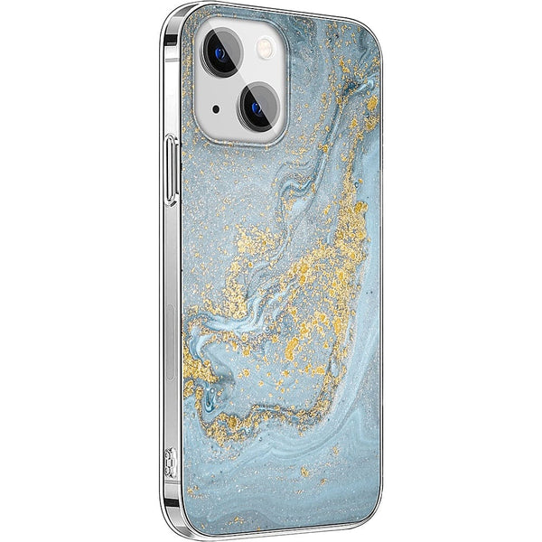 Marble Series Case for Apple iPhone 14 Plus - Blue Marble