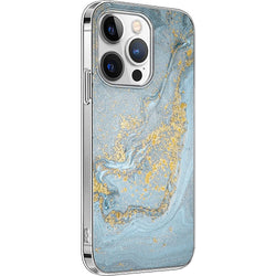 Marble Series Case for Apple iPhone 14 Pro Max - Blue Marble