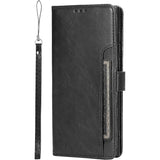 Folio Wallet Case for Samsung Galaxy S23 Ultra - Black