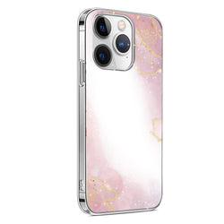 Marble Series Case with MagSafe for Apple iPhone 15 Pro Max - Pink Marble