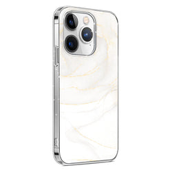 Marble Series Case with MagSafe for Apple iPhone 15 Pro - White Marble