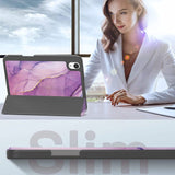 Folio Case for Apple iPad mini (6th Generation 2021) - Purple Marble