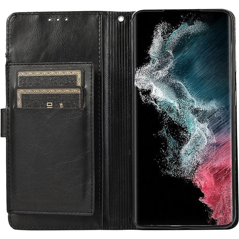 Folio Wallet Case for Samsung Galaxy S23+ - Black