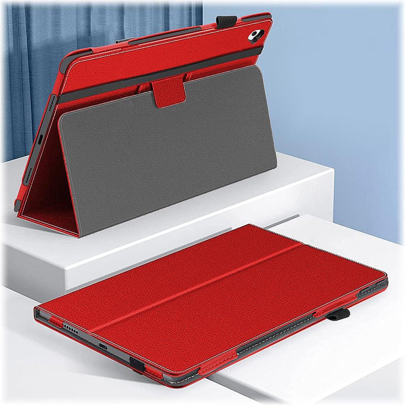 Bi-Fold Folio Case for Apple iPad 10.2" (9th Generation 2021) - Red