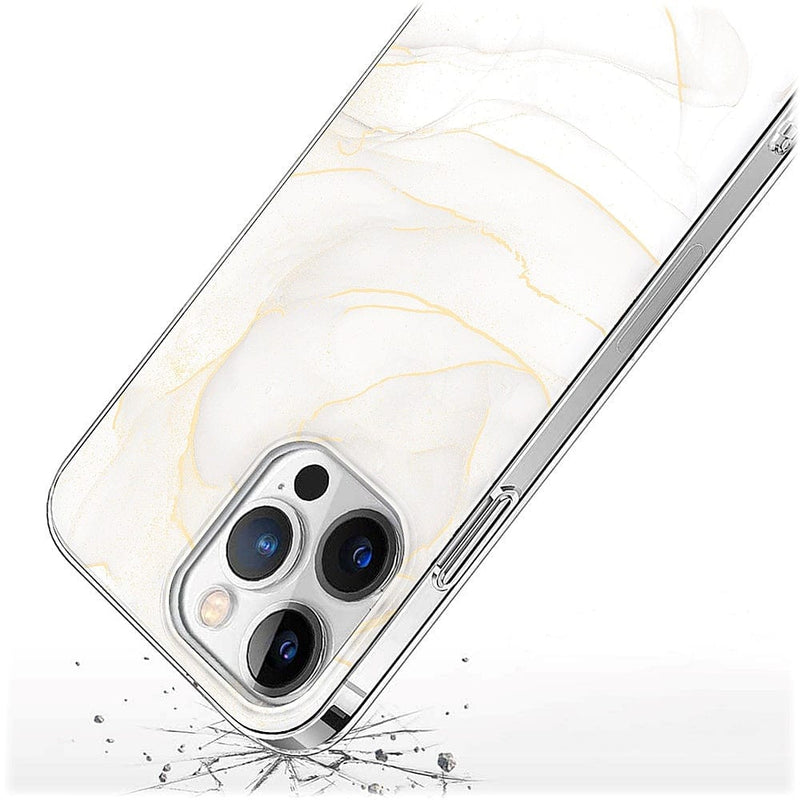 Marble Series Case for Apple iPhone 14 Pro Max - White Marble