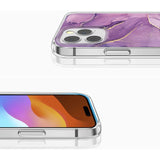 Marble Series Case with MagSafe for Apple iPhone 15 Pro - Purple Marble