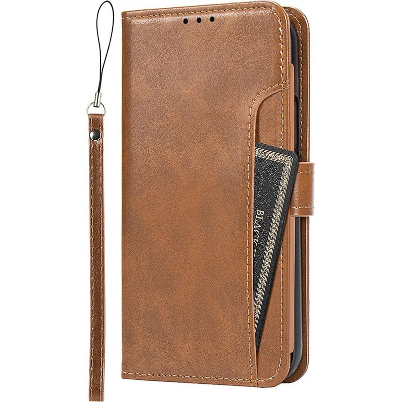 Folio Wallet Case for Apple iPhone 14 Pro Max - Brown