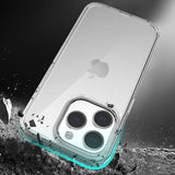 Hybrid-Flex Hard Shell Case for Apple iPhone 15 Pro Max - Clear