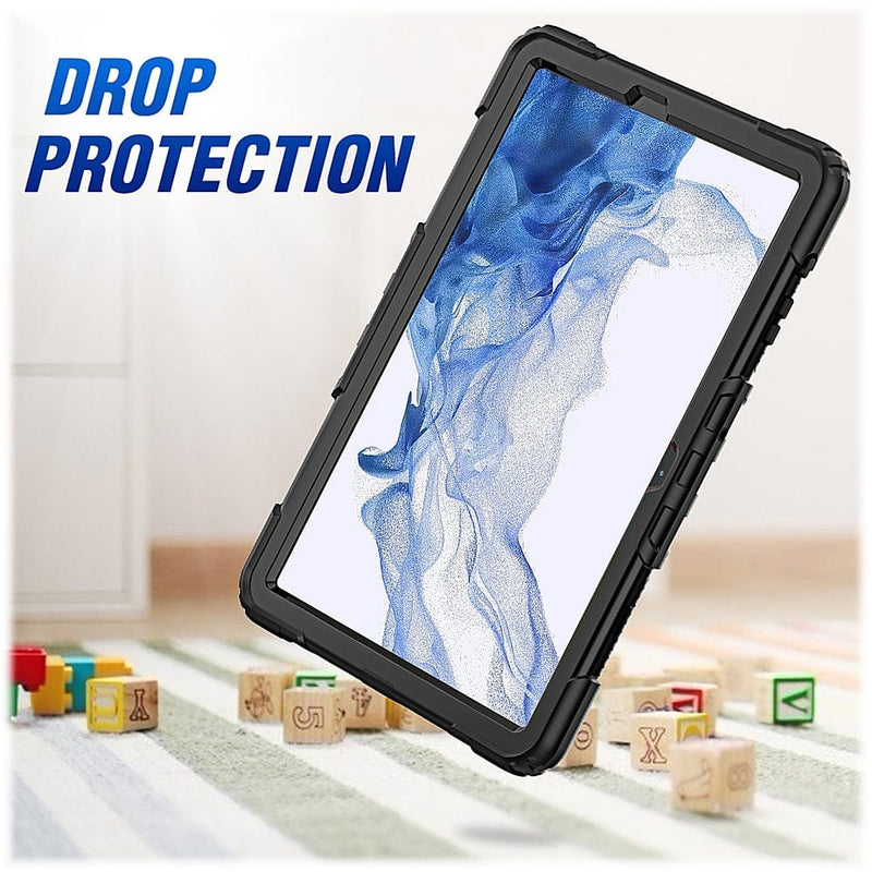 Defense Series Case for Samsung Galaxy Tab S7 and Tab S8 - Black