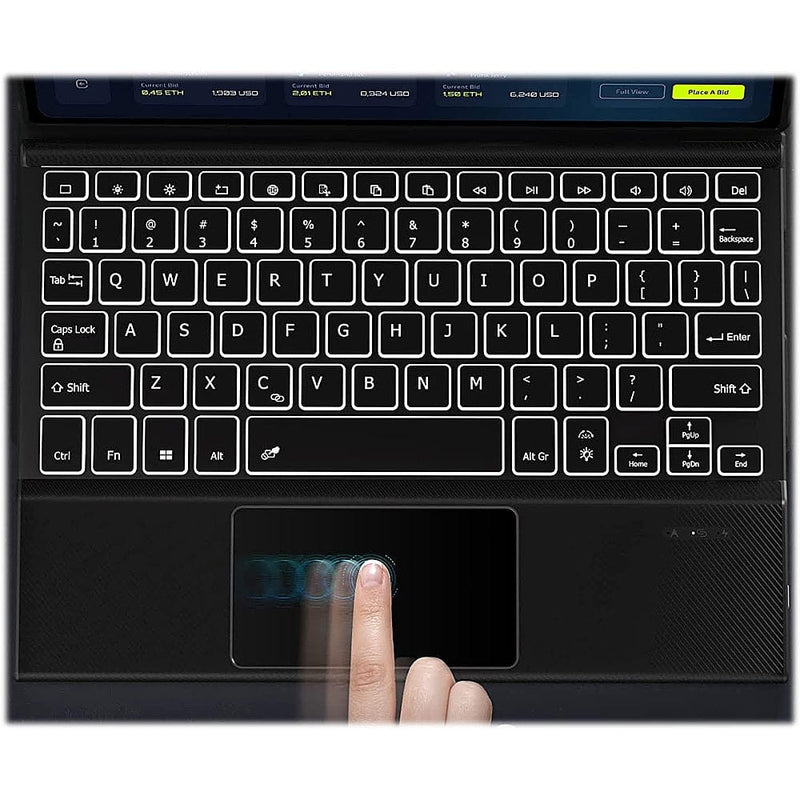 Keyboard Case for Samsung Galaxy Tab A8 - Black