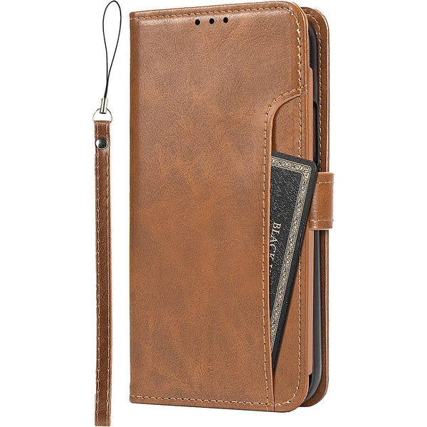 Folio Wallet Case for Apple iPhone 14 Plus - Brown