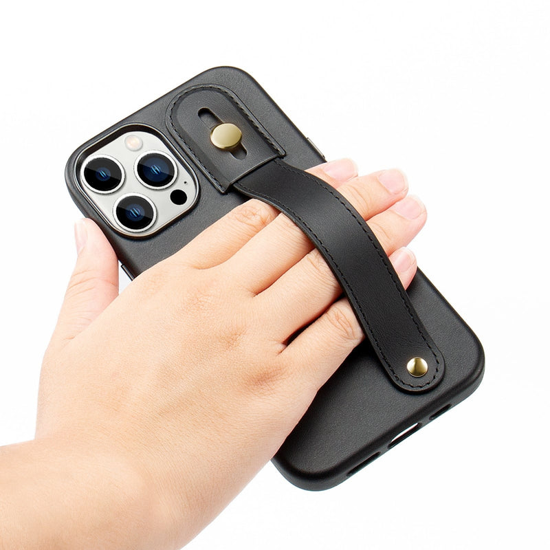 FingerGrip Series Case with MagSafe for Apple iPhone 15 Pro - Black