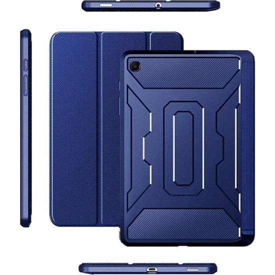 Heavy Duty Folio Case for Samsung Galaxy Tab S6 Lite (2020/2022) - Blue