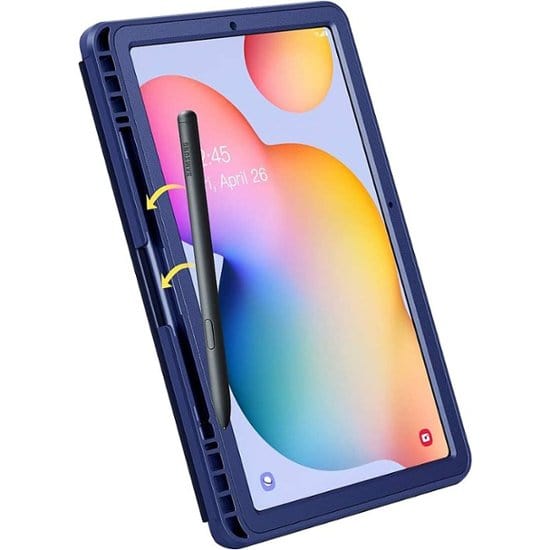 Heavy Duty Folio Case for Samsung Galaxy Tab S6 Lite (2020/2022) - Blue