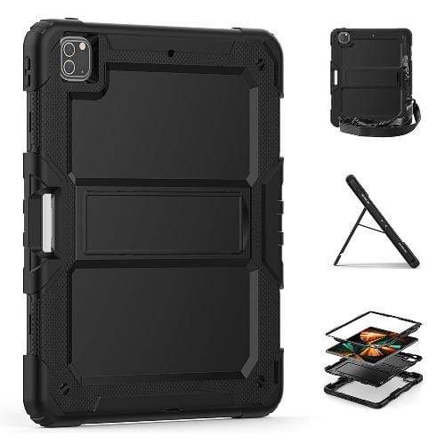 SaharaCase - Defence Case for Apple iPad Pro 12.9" (5th Gen 2021) - Black - Sahara Case LLC