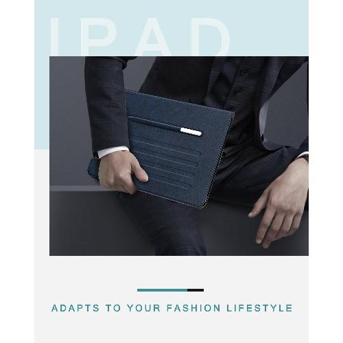 SaharaCase - Multi-Angle Folio Case for Apple iPad Pro 12.9" (5th Gen 2021) - Dark Blue - Sahara Case LLC